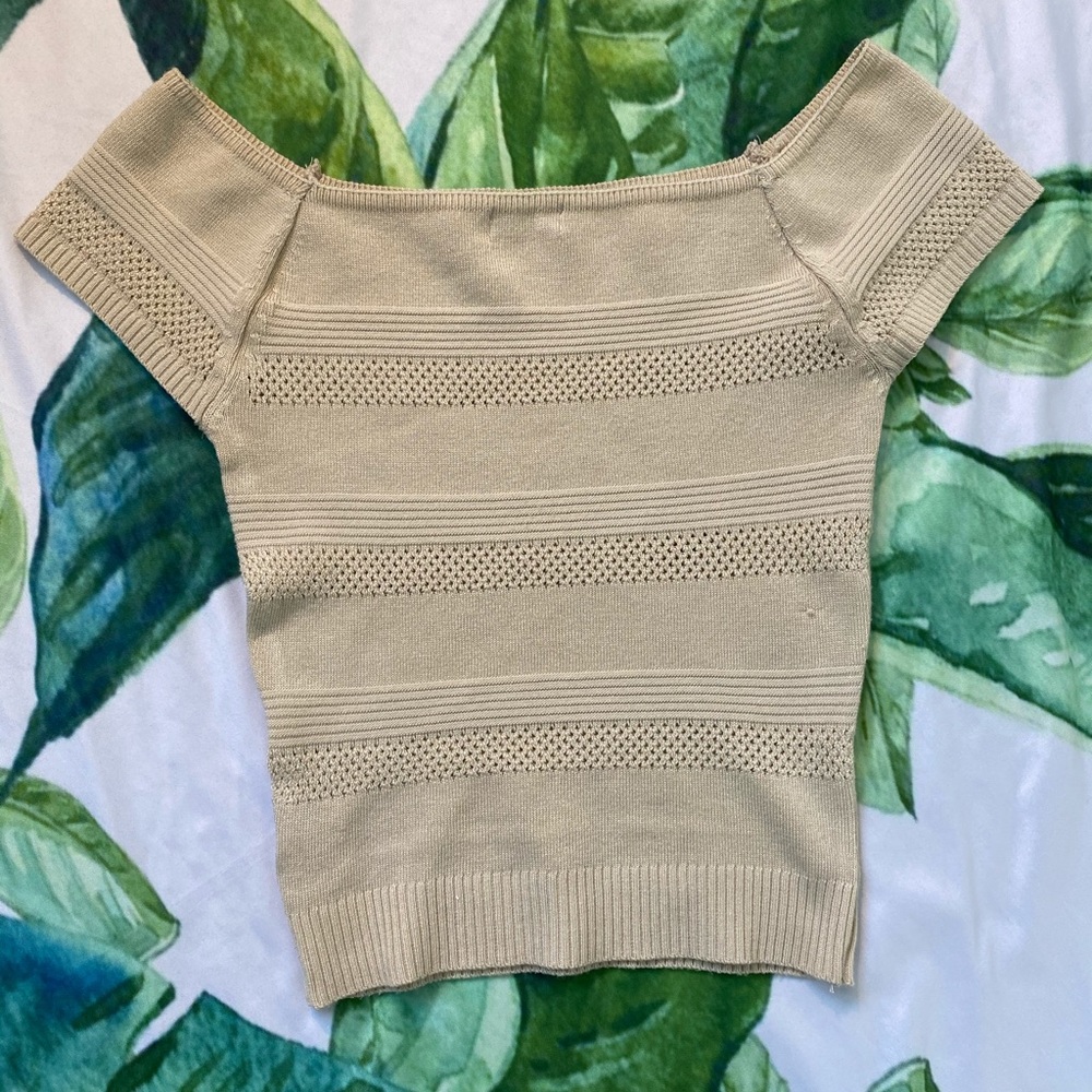 Off shoulder top